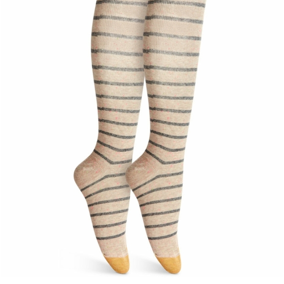 Gold Toe Women's Nep Striped Compression Socks - Picture 2 of 2